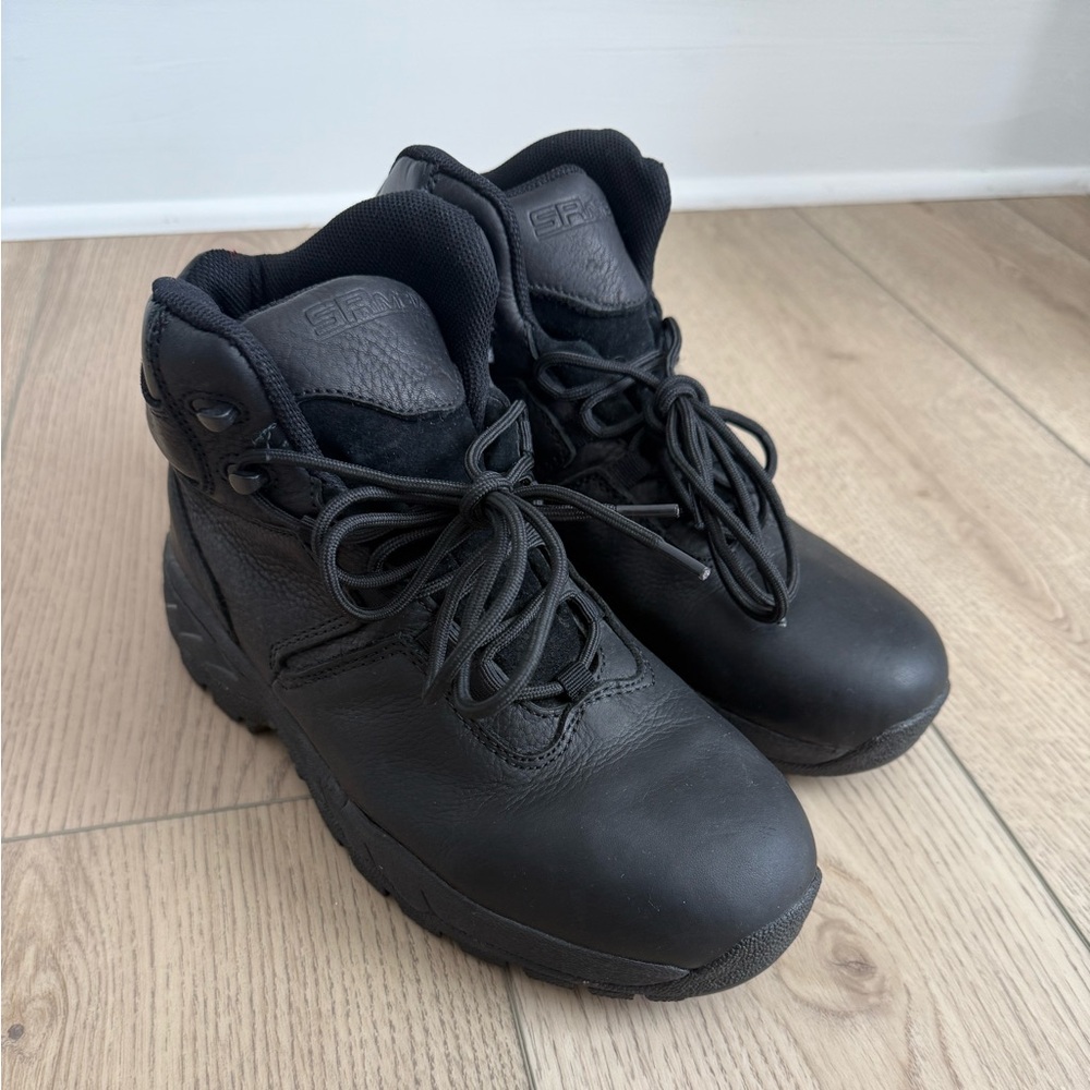 SR Max Waterproof Men's Classic Black Lace-Up Boots